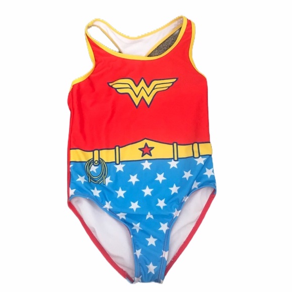 wonder woman one piece bathing suit